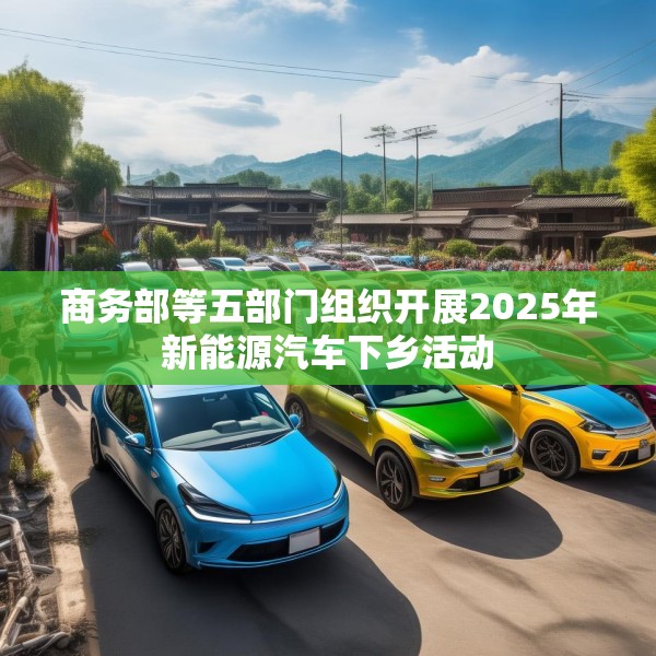 商务部等五部门组织开展2025年新能源汽车下乡活动