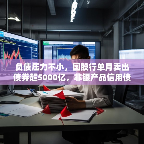 负债压力不小，国股行单月卖出债券超5000亿，非银产品信用债“抢筹”亦放缓