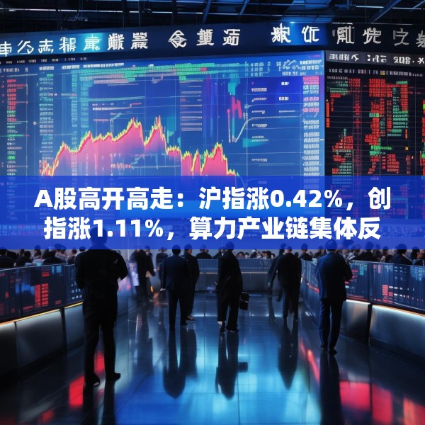 A股高开高走：沪指涨0.42%，创指涨1.11%，算力产业链集体反弹