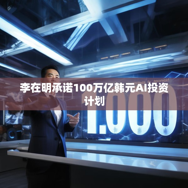 李在明承诺100万亿韩元AI投资计划