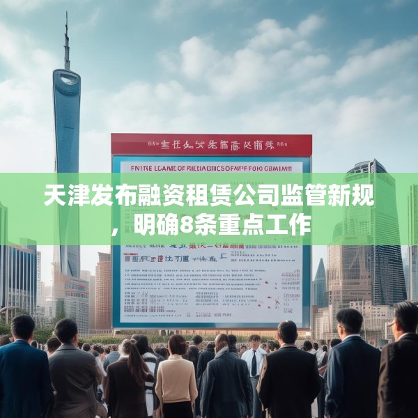 天津发布融资租赁公司监管新规，明确8条重点工作