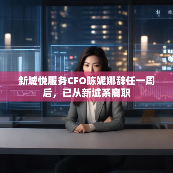 新城悦服务CFO陈妮娜辞任一周后，已从新城系离职
