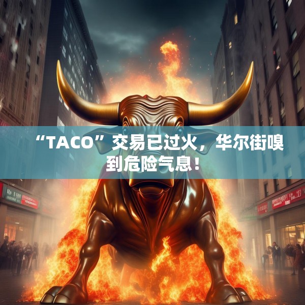 “TACO”交易已过火，华尔街嗅到危险气息！