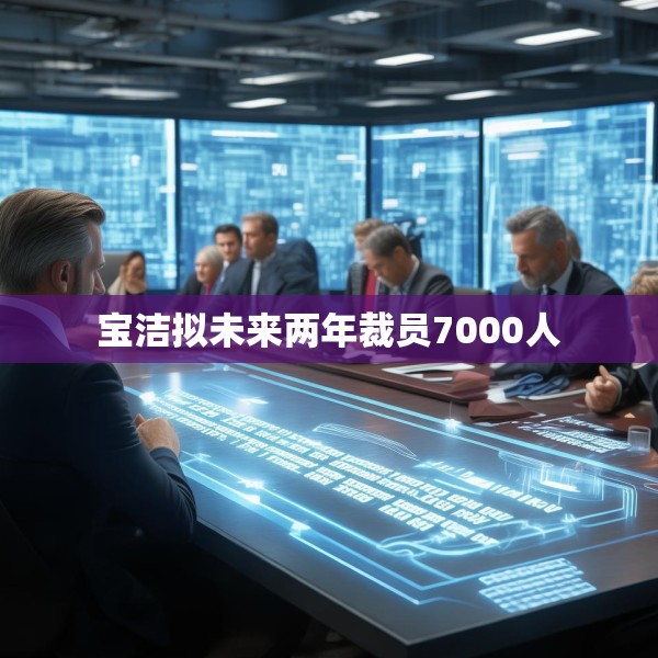 宝洁拟未来两年裁员7000人