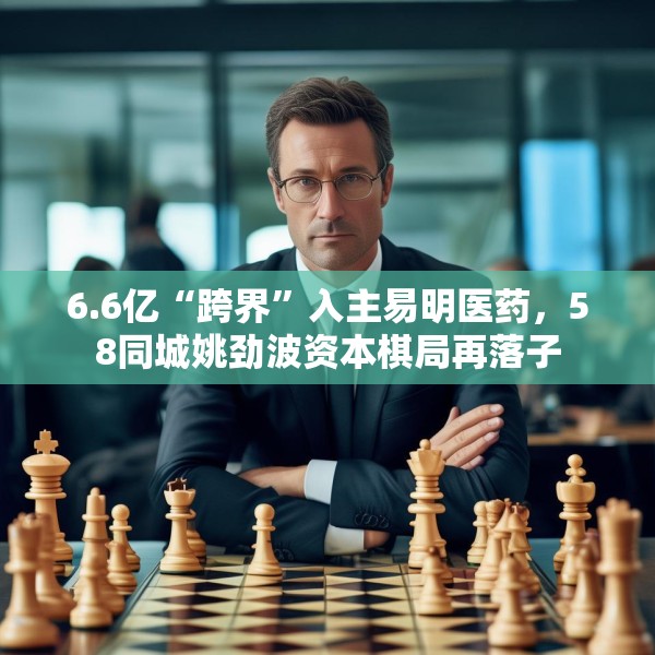 6.6亿“跨界”入主易明医药，58同城姚劲波资本棋局再落子