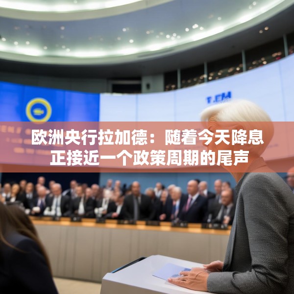 欧洲央行拉加德：随着今天降息 正接近一个政策周期的尾声
