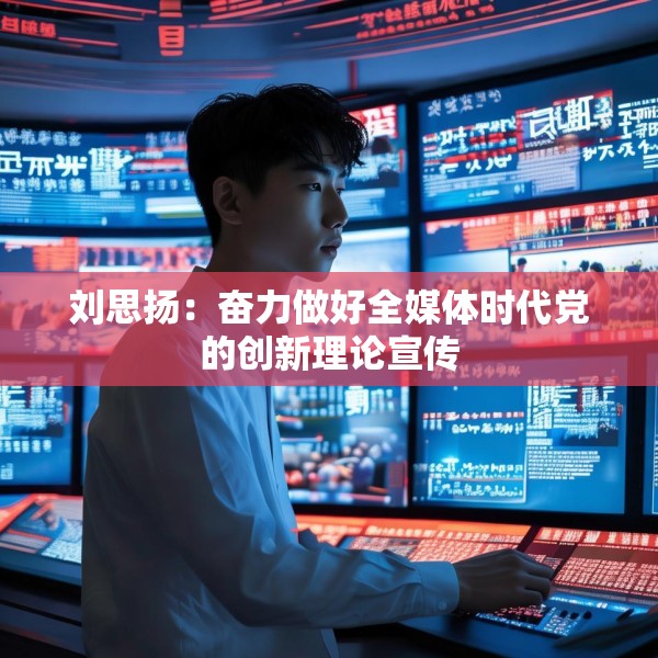 刘思扬：奋力做好全媒体时代党的创新理论宣传