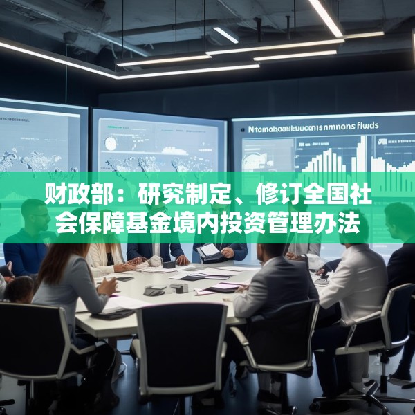 财政部：研究制定、修订全国社会保障基金境内投资管理办法