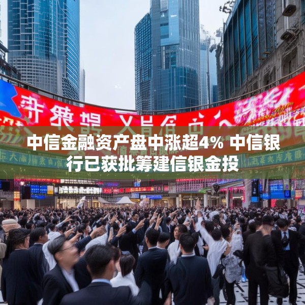 中信金融资产盘中涨超4% 中信银行已获批筹建信银金投