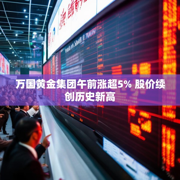 万国黄金集团午前涨超5% 股价续创历史新高