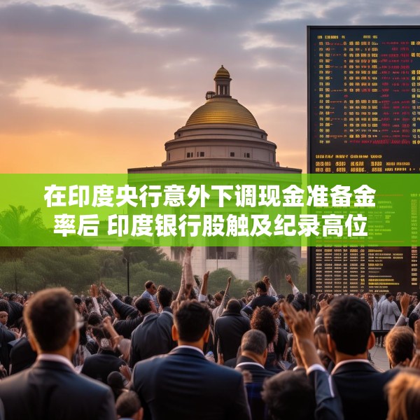 在印度央行意外下调现金准备金率后 印度银行股触及纪录高位