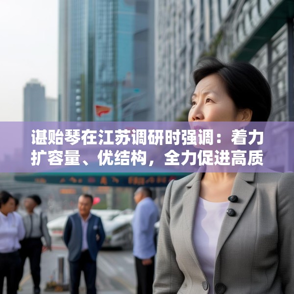 谌贻琴在江苏调研时强调：着力扩容量、优结构，全力促进高质量充分就业