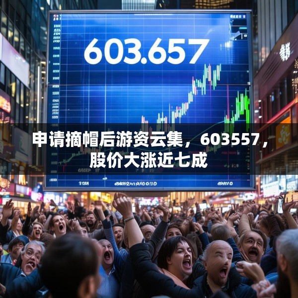 申请摘帽后游资云集，603557，股价大涨近七成