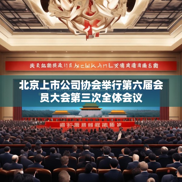北京上市公司协会举行第六届会员大会第三次全体会议