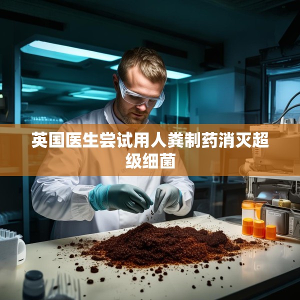 英国医生尝试用人粪制药消灭超级细菌