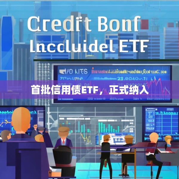 首批信用债ETF，正式纳入