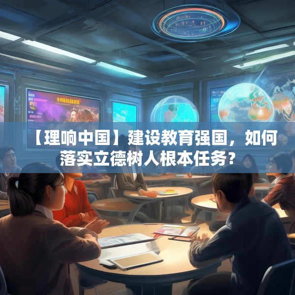 【理响中国】建设教育强国，如何落实立德树人根本任务？