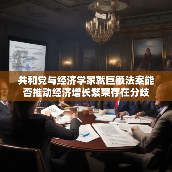 共和党与经济学家就巨额法案能否推动经济增长繁荣存在分歧