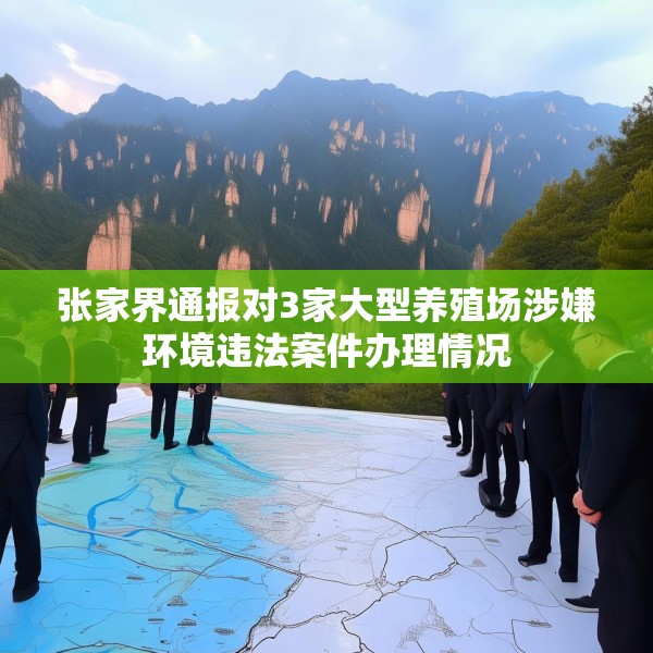 张家界通报对3家大型养殖场涉嫌环境违法案件办理情况