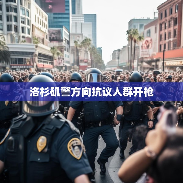 洛杉矶警方向抗议人群开枪