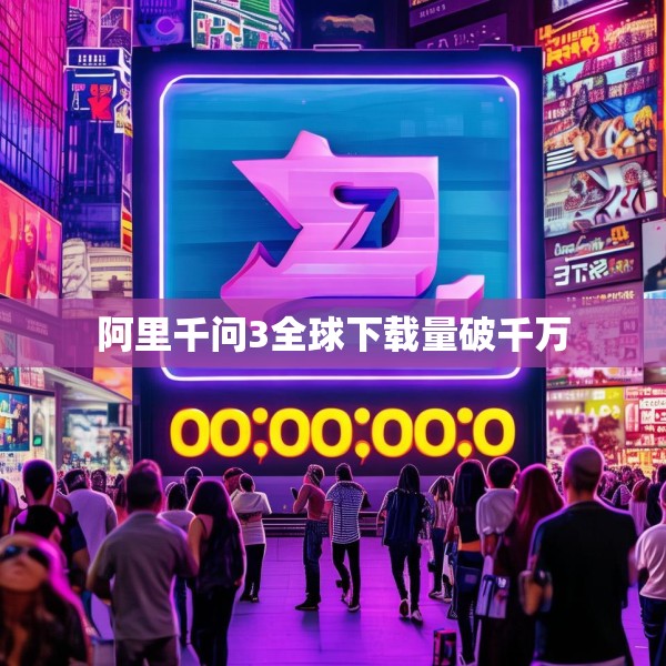 阿里千问3全球下载量破千万