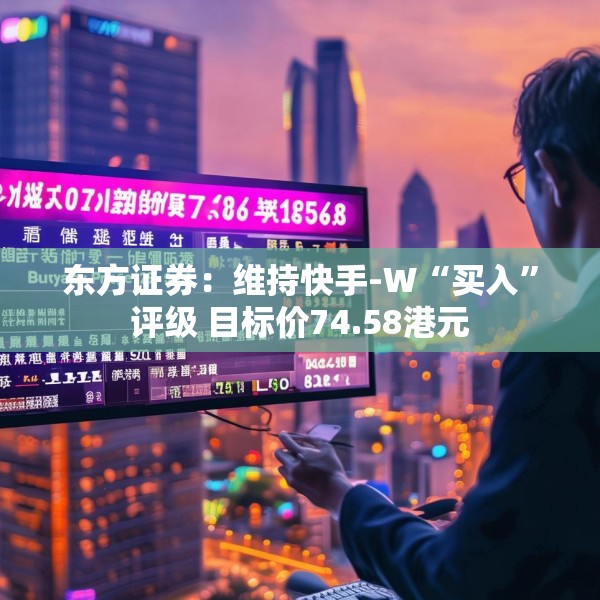 东方证券：维持快手-W“买入”评级 目标价74.58港元
