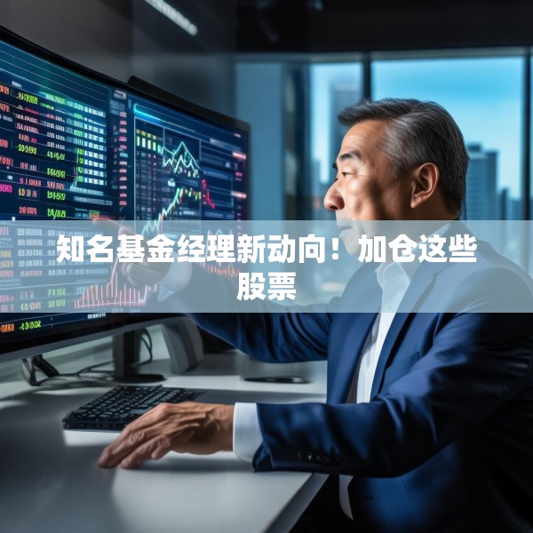 知名基金经理新动向！加仓这些股票