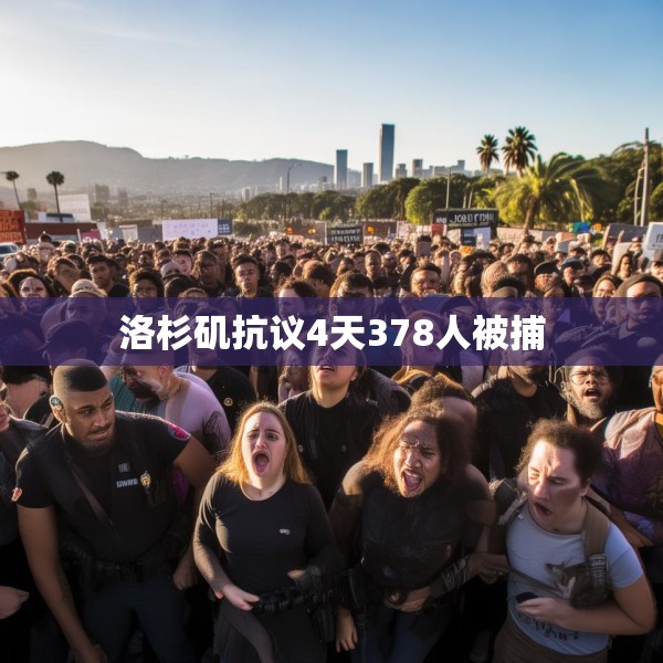 洛杉矶抗议4天378人被捕