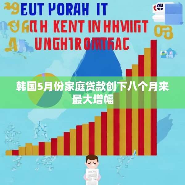 韩国5月份家庭贷款创下八个月来最大增幅