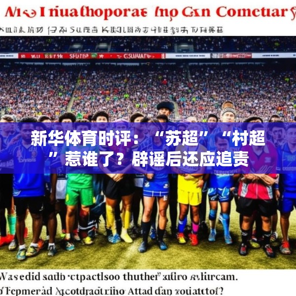 新华体育时评：“苏超”“村超”惹谁了？辟谣后还应追责