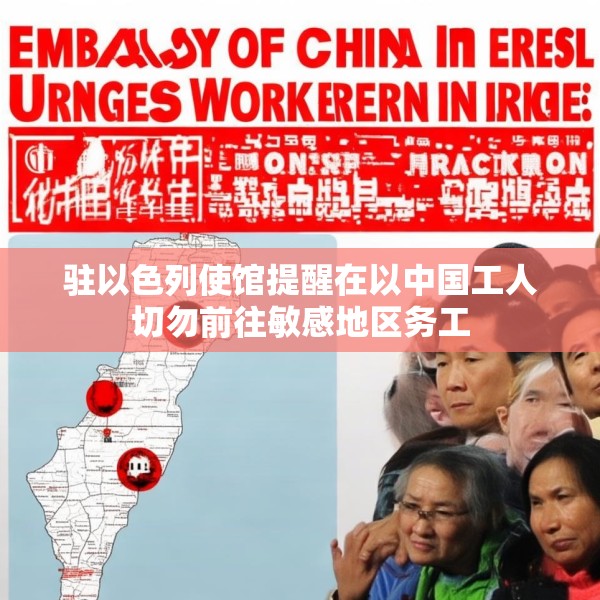 驻以色列使馆提醒在以中国工人切勿前往敏感地区务工