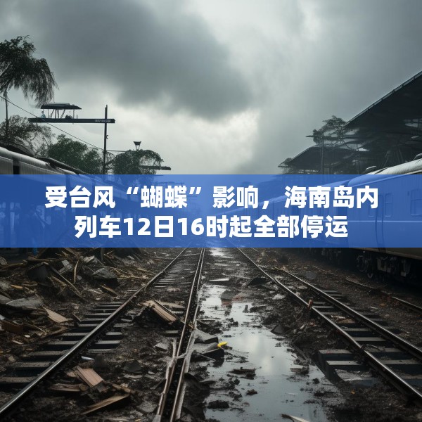 受台风“蝴蝶”影响，海南岛内列车12日16时起全部停运