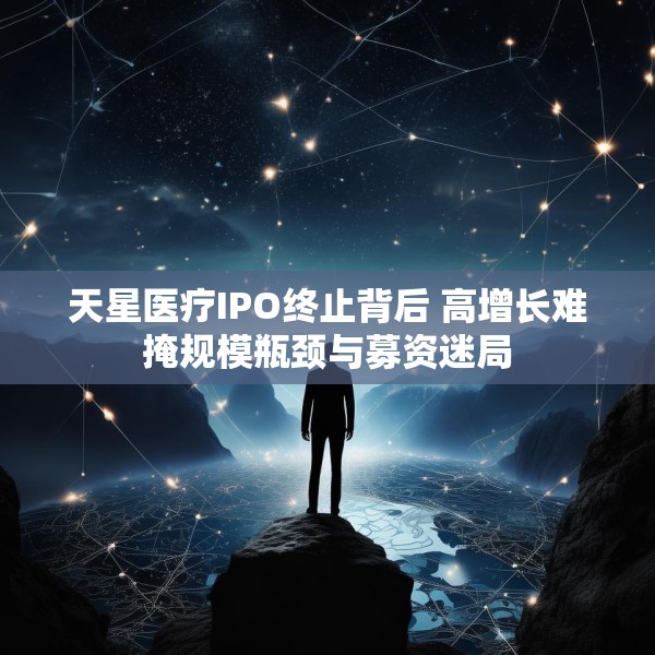 天星医疗IPO终止背后 高增长难掩规模瓶颈与募资迷局