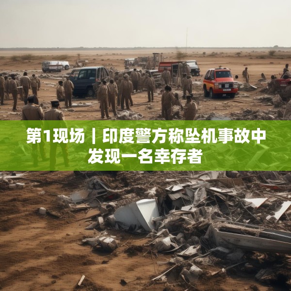第1现场｜印度警方称坠机事故中发现一名幸存者