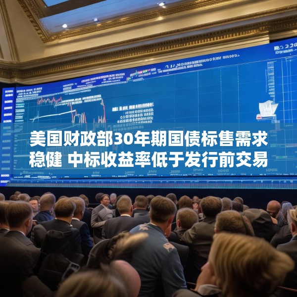 美国财政部30年期国债标售需求稳健 中标收益率低于发行前交易水平