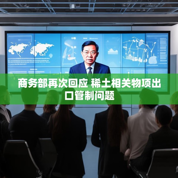 商务部再次回应 稀土相关物项出口管制问题