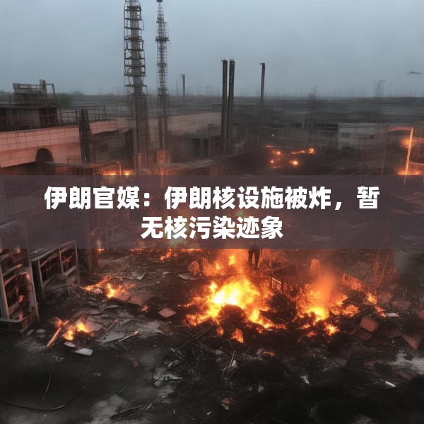伊朗官媒：伊朗核设施被炸，暂无核污染迹象