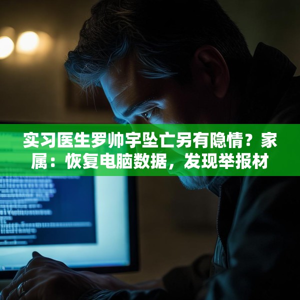 实习医生罗帅宇坠亡另有隐情？家属：恢复电脑数据，发现举报材料