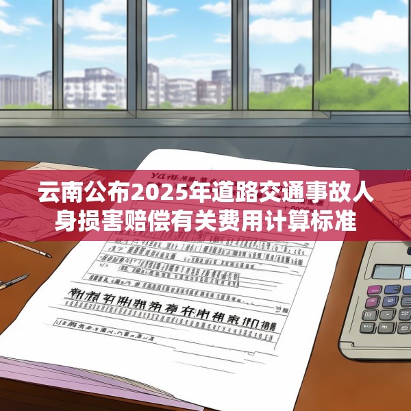 云南公布2025年道路交通事故人身损害赔偿有关费用计算标准