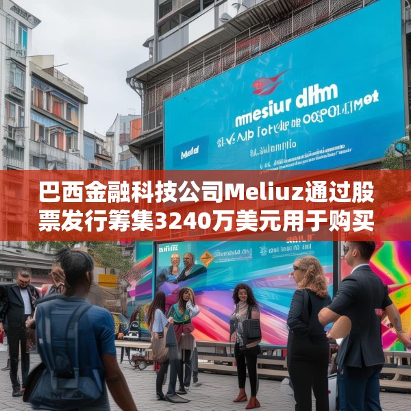 巴西金融科技公司Meliuz通过股票发行筹集3240万美元用于购买比特币