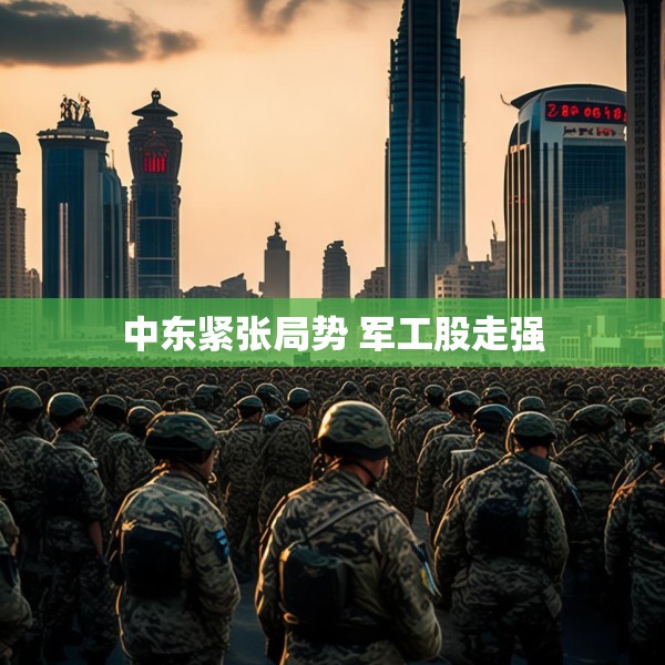 中东紧张局势 军工股走强