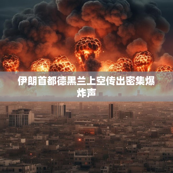 伊朗首都德黑兰上空传出密集爆炸声