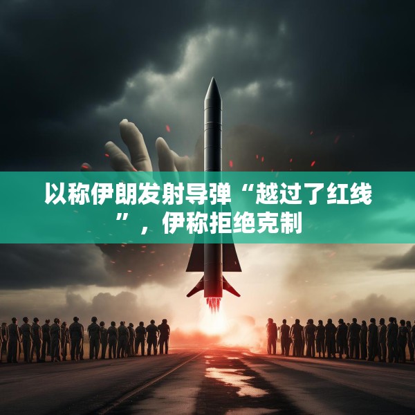 以称伊朗发射导弹“越过了红线”，伊称拒绝克制