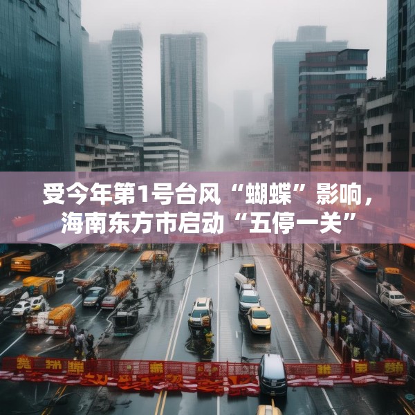 受今年第1号台风“蝴蝶”影响，海南东方市启动“五停一关”