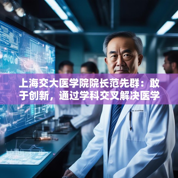 上海交大医学院院长范先群：敢于创新，通过学科交叉解决医学难题