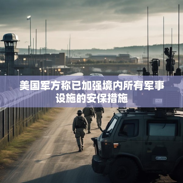 美国军方称已加强境内所有军事设施的安保措施