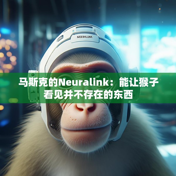 马斯克的Neuralink：能让猴子看见并不存在的东西