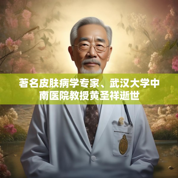 著名皮肤病学专家、武汉大学中南医院教授黄圣祥逝世