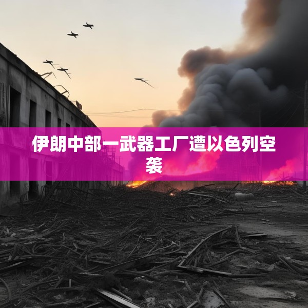 伊朗中部一武器工厂遭以色列空袭
