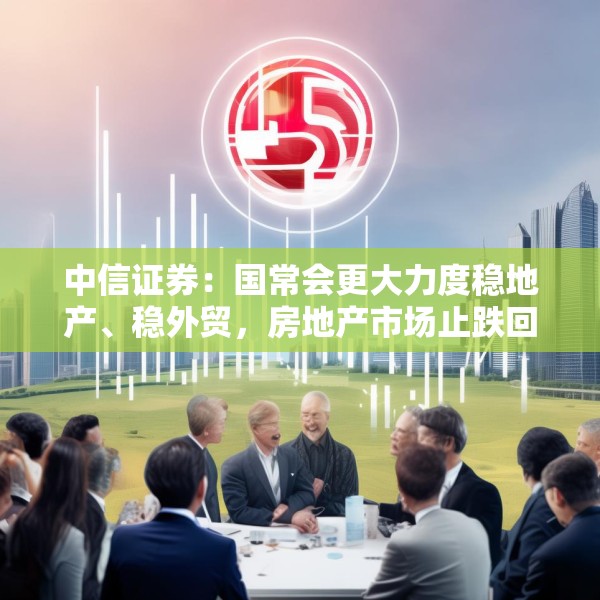 中信证券：国常会更大力度稳地产、稳外贸，房地产市场止跌回稳可期